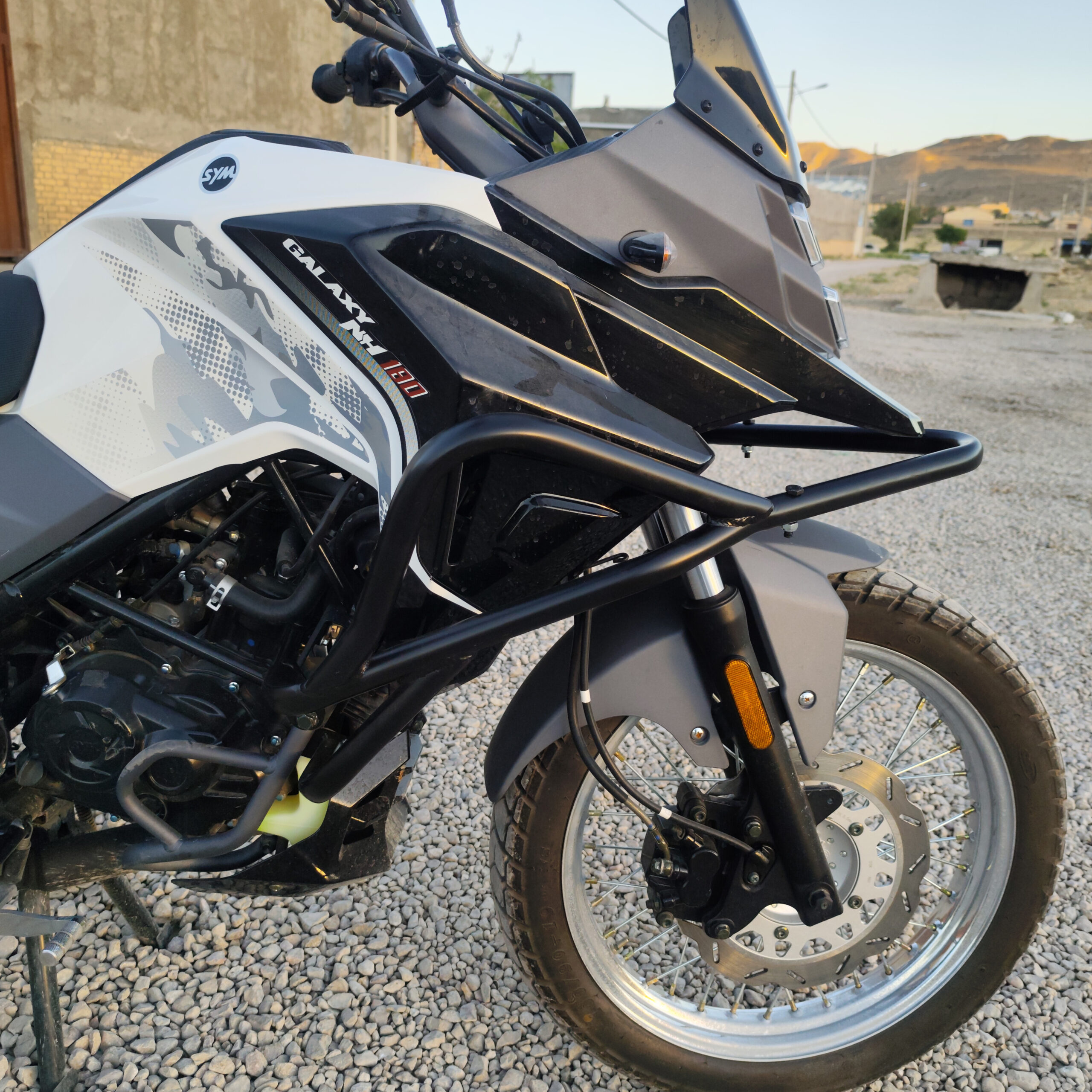 گارد جلو موتور گلکسی NH Irongard irongaurd